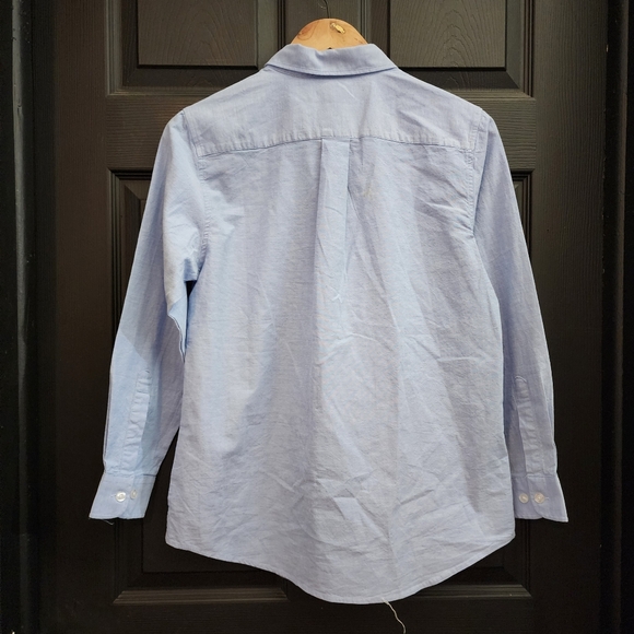 Katie Kime The Classic Charlotte Button Down in Oxford Blue Preppy Academia Work - Picture 11 of 14